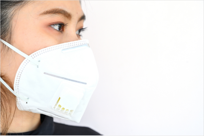 Woman with Medical Mask